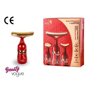 Beauty Vogue – Pajisje Elektronike për Masazh të Fytyrës & Qafës (Anti-Rrudha & Lifting i Lëkurës)