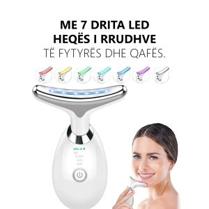 Pajisje Elektronike për Kujdesin e Fytyrës – EMS, LED Terapi & Kompres i Ngrohtë (Anti-Rrudha & Lifting)